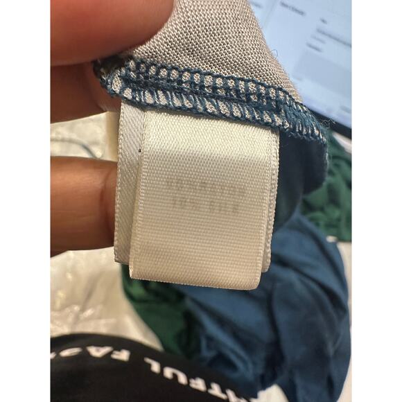 St. John Color-block Long Sleeve T-shirt Top - Large - Picture 4 of 6